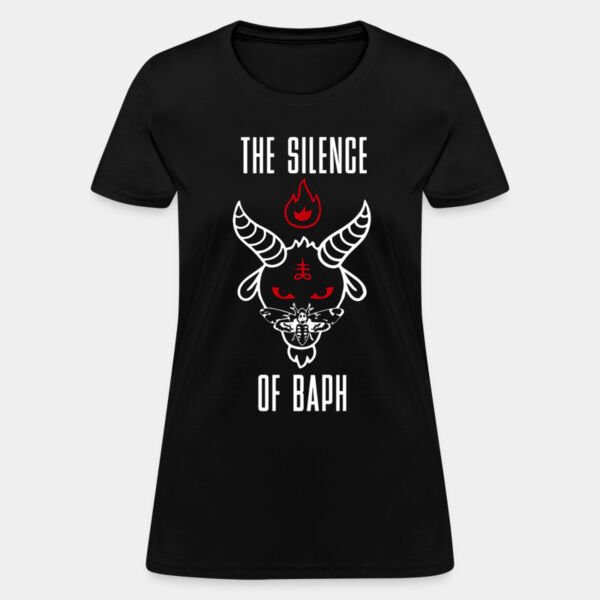 Playera The Silence para mujer Miniatura