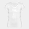 Playera Dama: Algodón Peinado Cuello V Miniatura